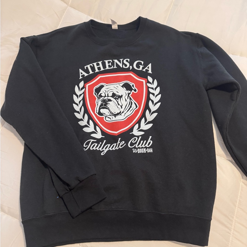 Athens GA Tailgate Club Black Sweater